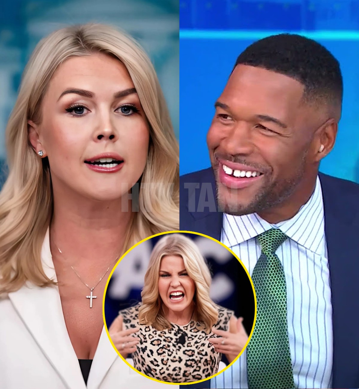 THIS JUST HAPPENED: Retired NFL Star Tries to Take Down Karoline Leavitt On Live TV — Her Comeback Left Him Speechless!