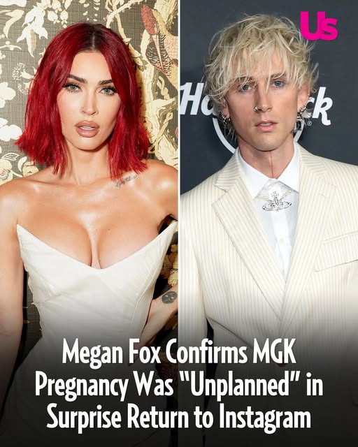 Megan Fox Confirms MGK Pregnancy Was ‘Unplanned’ in Surprise Return to Instagram