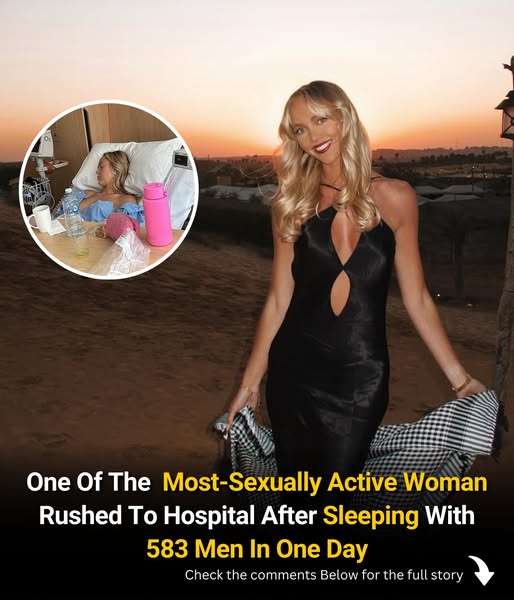 Australia’s Most-Sexually Active Woman’ Annie Knight Hospitalized After Challenge Involving 583 Men In One Day