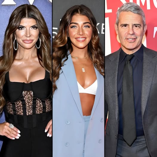 “Jersey Storm: Teresa Giudice Calls Andy Cohen a ‘Bastard,’ Vows to Never Return to Bravo After Daughter Gets Permanent Ban!” – lulu