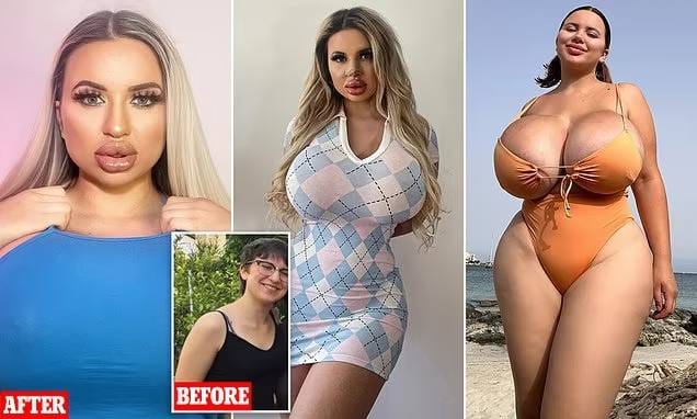 I’ve spent £40,000 on five boob jobs – but now my love life is a flop because men are intimidated by my 75N breasts