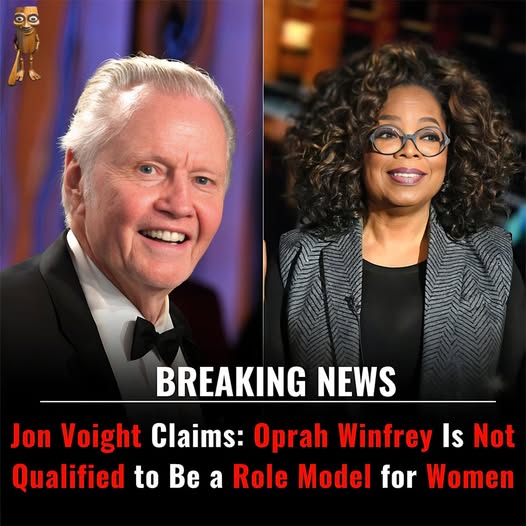 Jon Voight sparks outrage and fierce debate after boldly declaring that Oprah Winfrey is “not qualified” to be a role model for women—his controversial claim has ignited a firestorm across social media and reignited deep conversations about influence, power, and public figures!