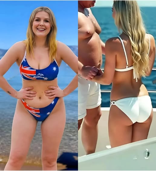 HOT PHOTOS: Not only her statements, Karoline Leavitt is also continues to make social media drool after leaked photos of her in a tiny pinky bikini, showcasing her curves under the sunset at the beach like we’ve never seen before!…