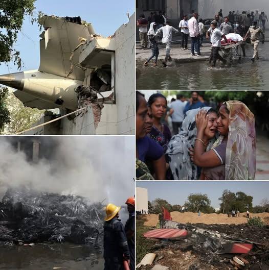 More than 200 killed as Air India plane crashes after takeoff in Ahmedabad