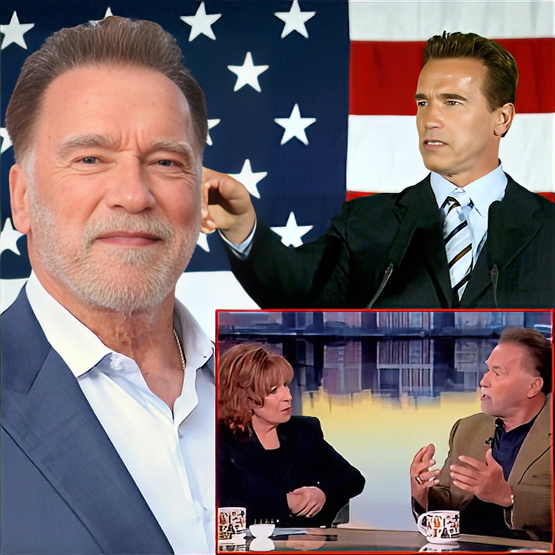 Schwarzenegger surprised the liberal hosts of ‘The View’ by stating that immigrants arriving in the U.S. should “act like a guest.”