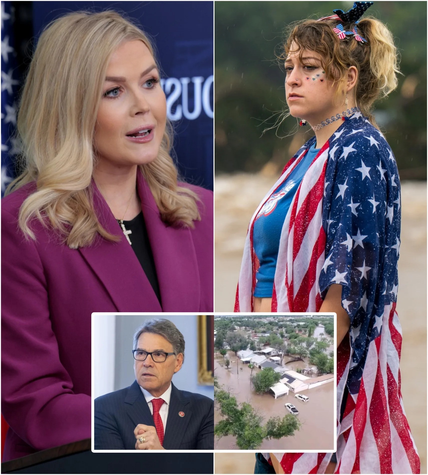 BREAKING: “While Texas Cried, He Laughed” — Karoline Leavitt’s Seven-Word Response Sparks National Outrage…