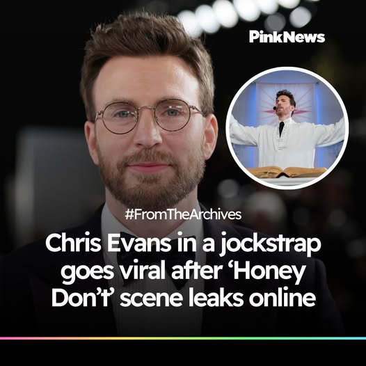 Chris Evans in a jockstrap goes viral after Honey Don’t scene leaks online